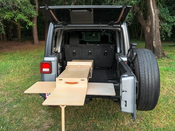 Kitchen in a Box Can Fit in the Back, Turns an SUV Into RV