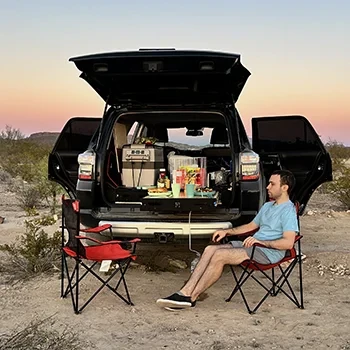 The Best Way to Car-Camp Inside Your 5th Gen Toyota 4Runner with WheelsFeels Drawer and Sleep System