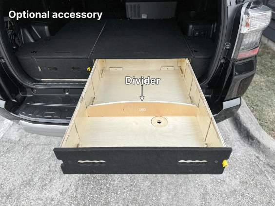 4runner cargo drawer inside