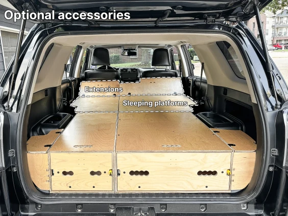 Toyota 4runner 5thgen sleeping system
