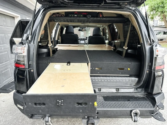 4runner 3rd row storage system accessories