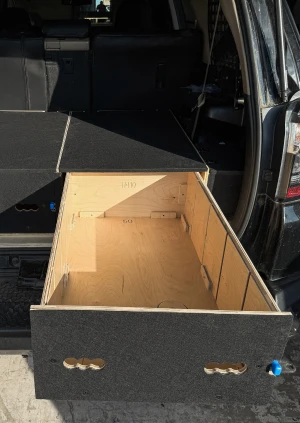 Toyota 4runner 3rd row no seats storage system