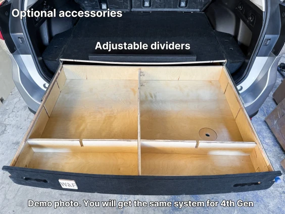 Adjustable dividers subaru forester 4thgen