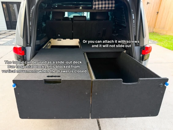 Pullout drawer lexus gx550