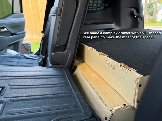 Rear compartment lexus gx550