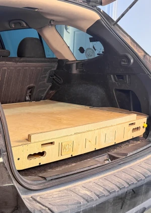 Main subaru outback storage system drawer