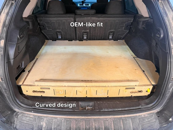 Subaru outback storage drawers