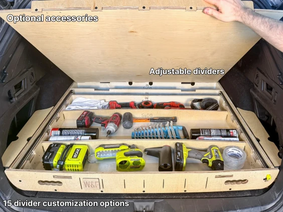 Drawer dividers subaru outback 6thgen