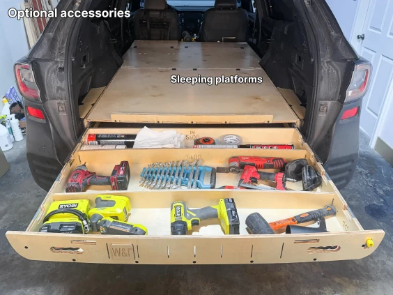 Camping system subaru outback 6thgen