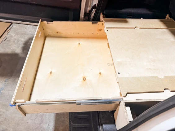 Toyota fj cruiser storage system drawer