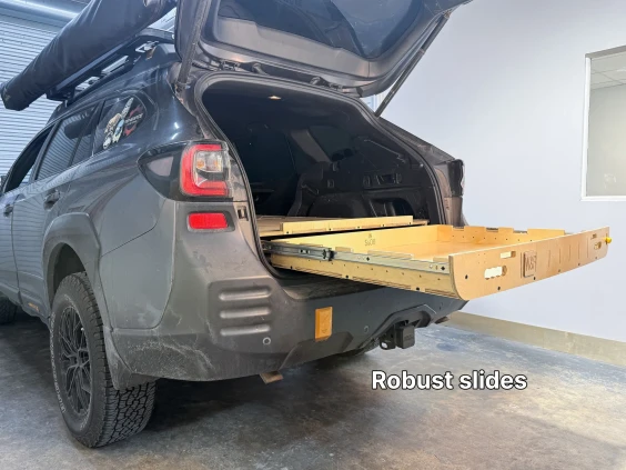 Storage system drawer subaru outback 6thgen