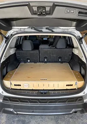 Camping system subaru forester