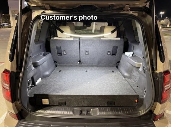 Pullout platforms customer photo