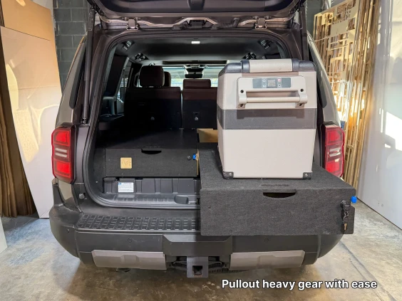 Soft carpet camper land cruiser