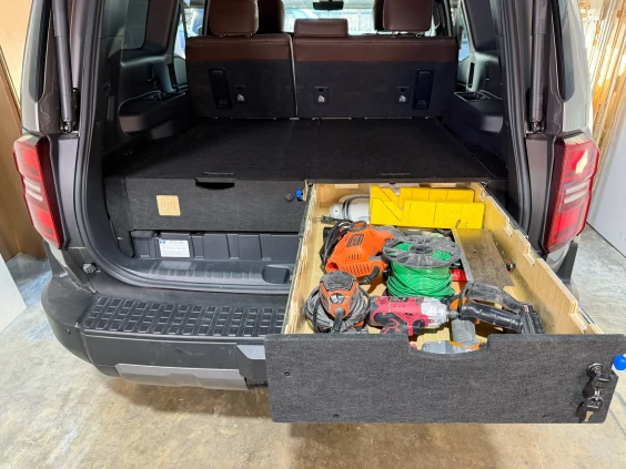 Drawer system land cruiser