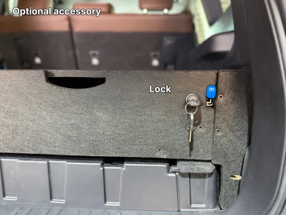 Lock storage system land cruiser