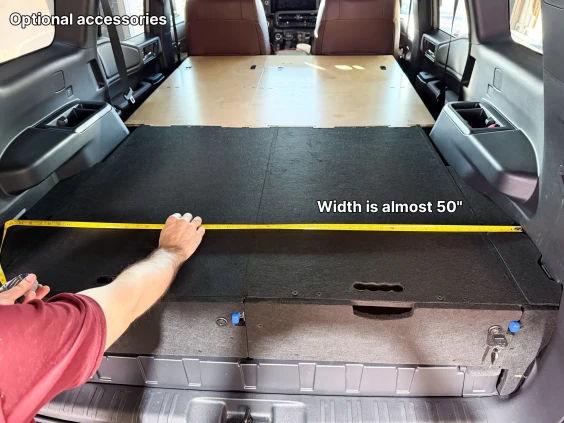 Sleeping platforms land cruiser