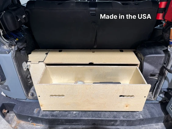 Jeep wrangler jk storage drawer