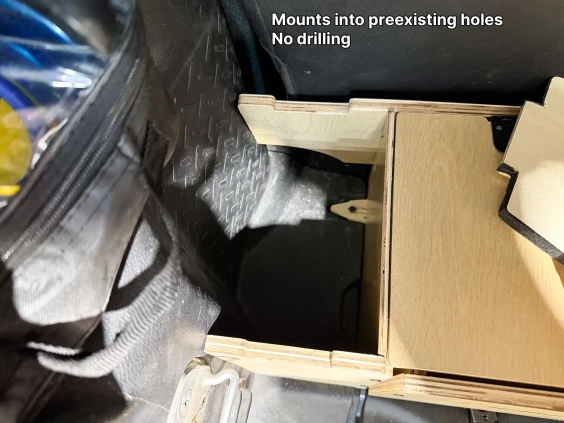 Jeep wrangler jk storage compartment