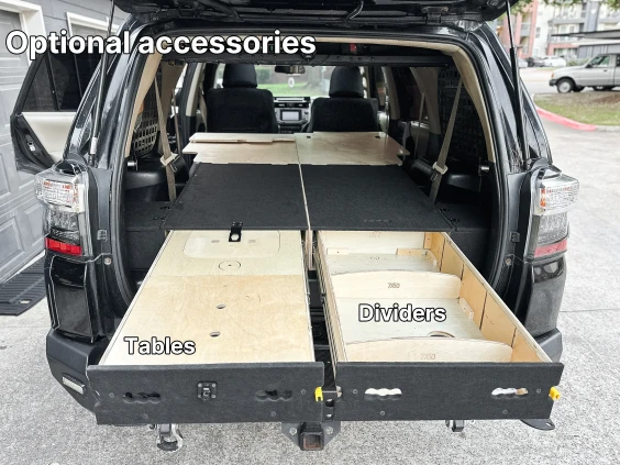 4runner 3rd row cargo drawer