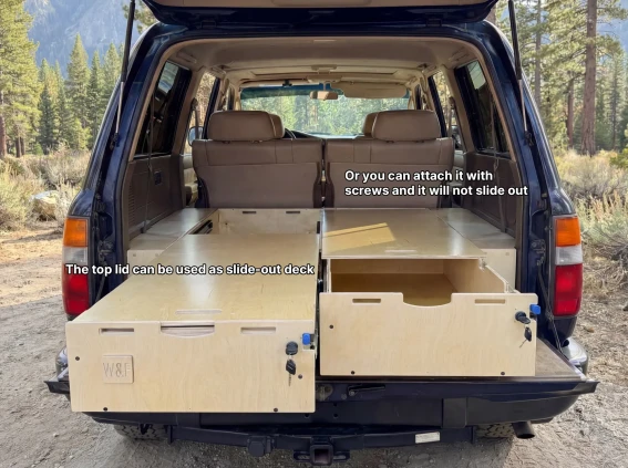Storage system land cruiser