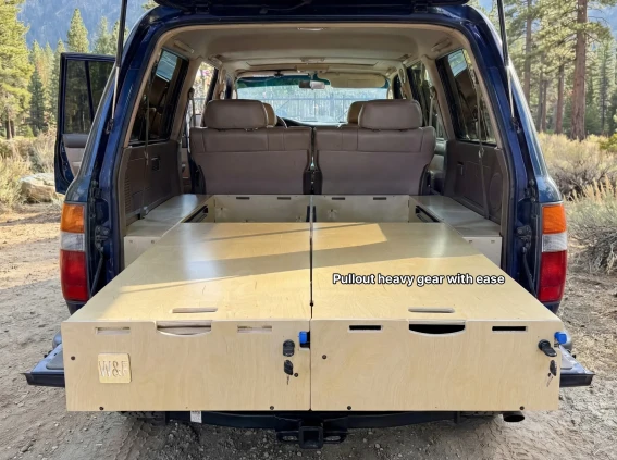 Camping system land cruiser