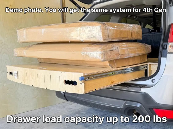 Big load capacity subaru forester