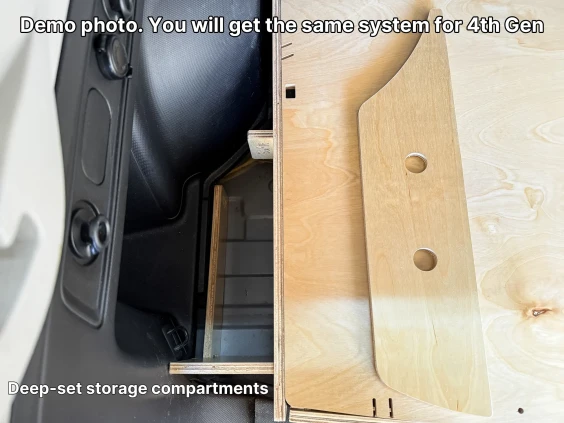 Big storage compartments subaru forester
