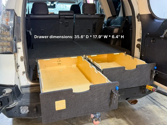 Storage setup lexus460