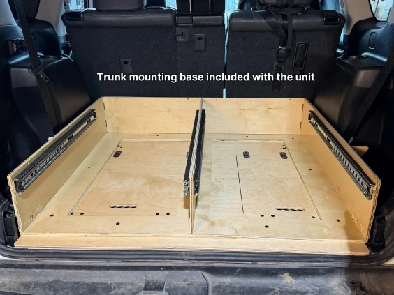 Trunk mounting base lexus460