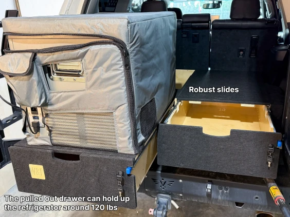 Camping drawers lexus460