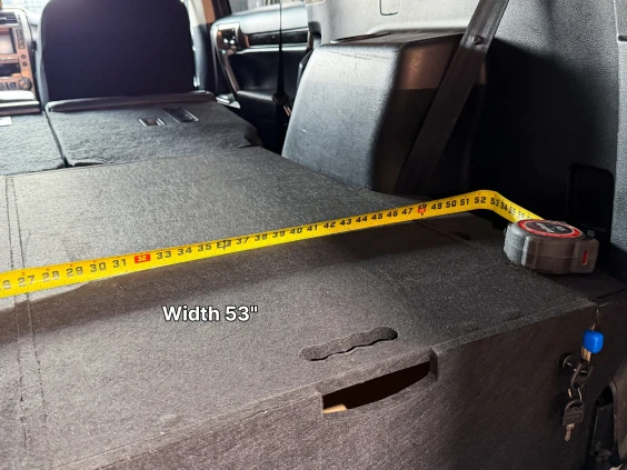 Sleeping setup lexus460