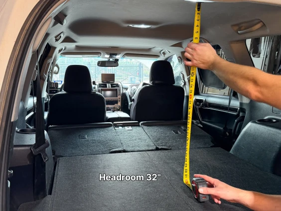 Headroom storage system lexus460