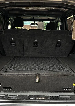 The Cargo Drawer "Yellowstone" for Jeep Wrangler JLU with/without sub