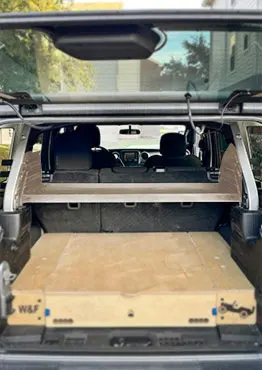 The Shelf for Jeep Wrangler JLU 4-doors (including 4xe)