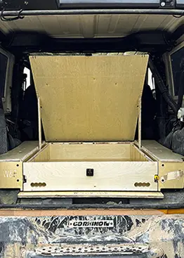 The Big Cargo Drawer for Jeep Wrangler JK 2-doors (2007-2018) without seats