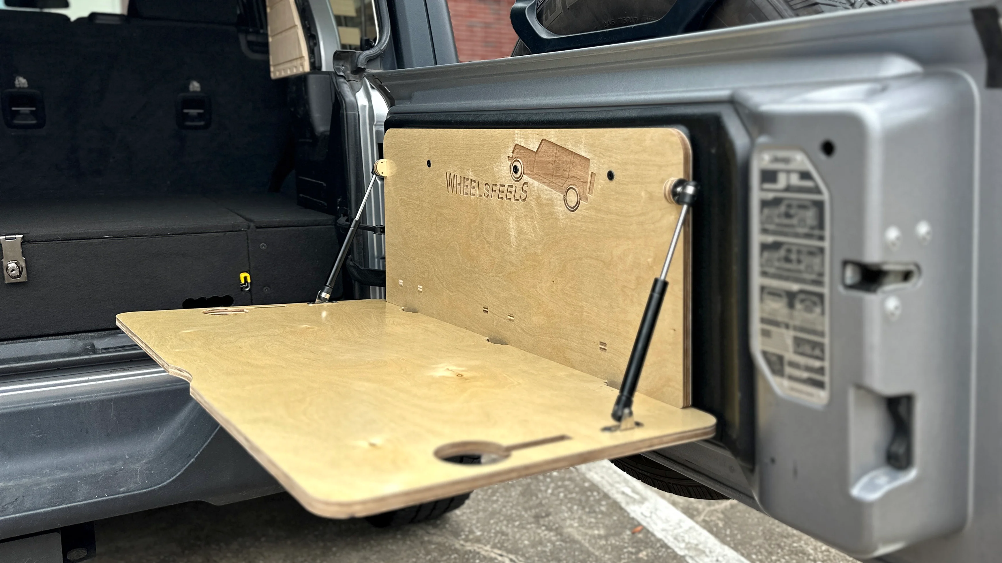 Jeep jk rear drawer system