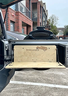 XL Tailgate Table for Jeep Wrangler JL and 4xe (2007 - present)