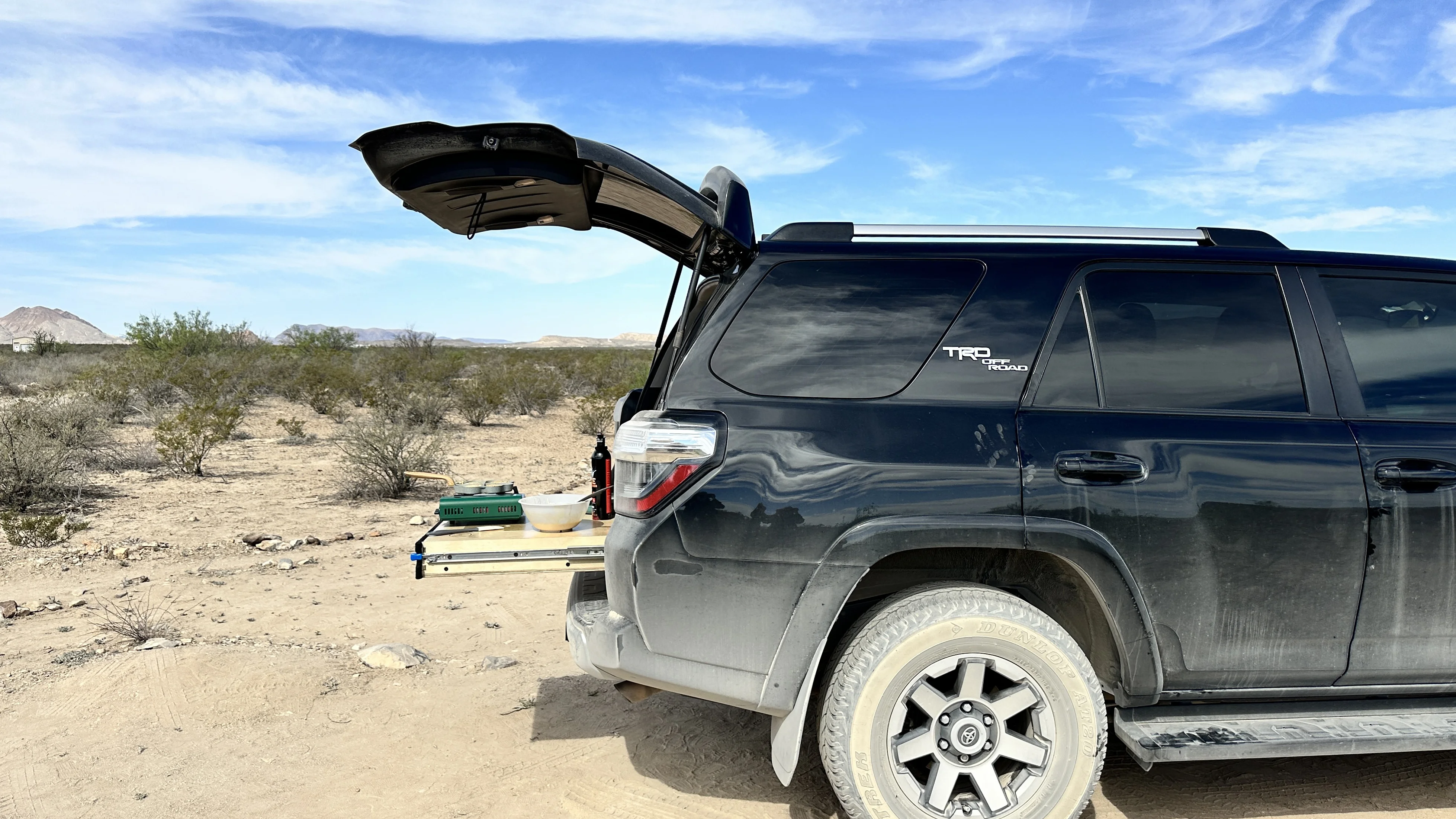 Toyota 4runner drawer system