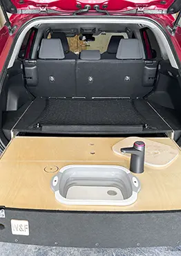 The Kitchen for Toyota RAV4 (2019+). The Cargo Drawer+Tables