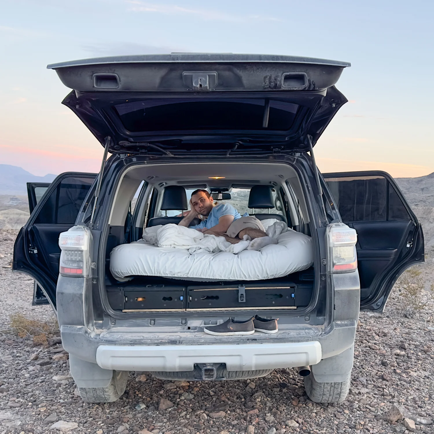Traveling through the national parks of the USA