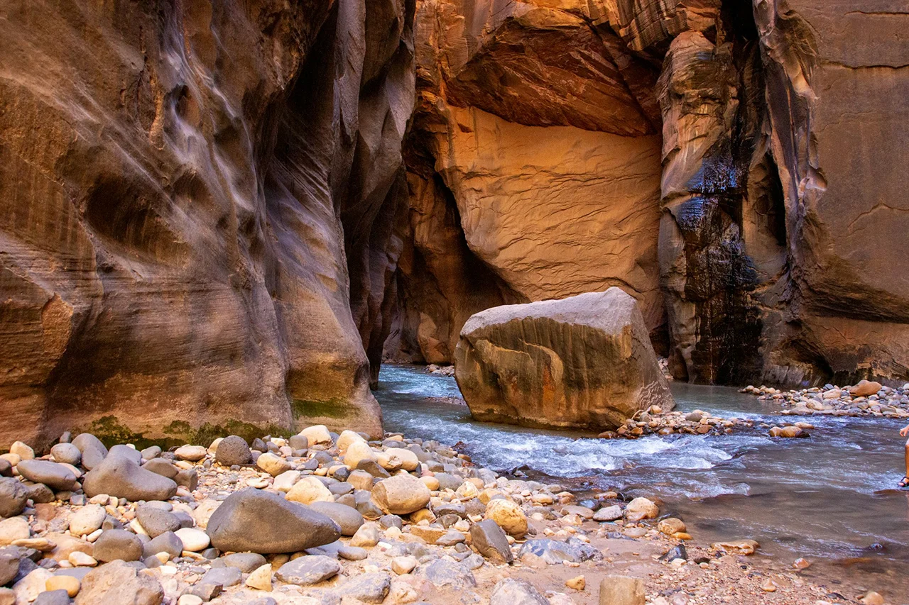 Sky in zion national park