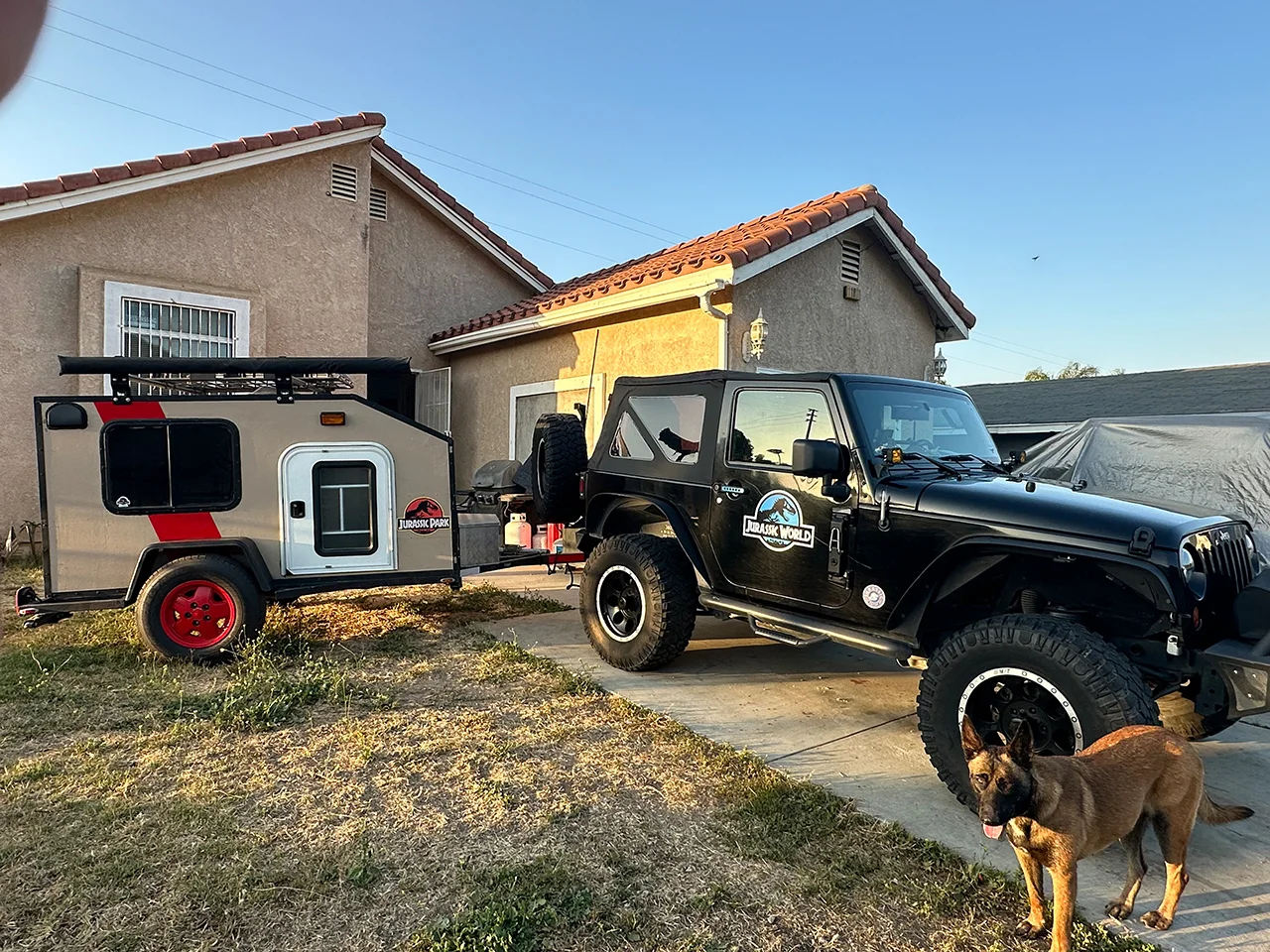 Storage system for jeep wrangler