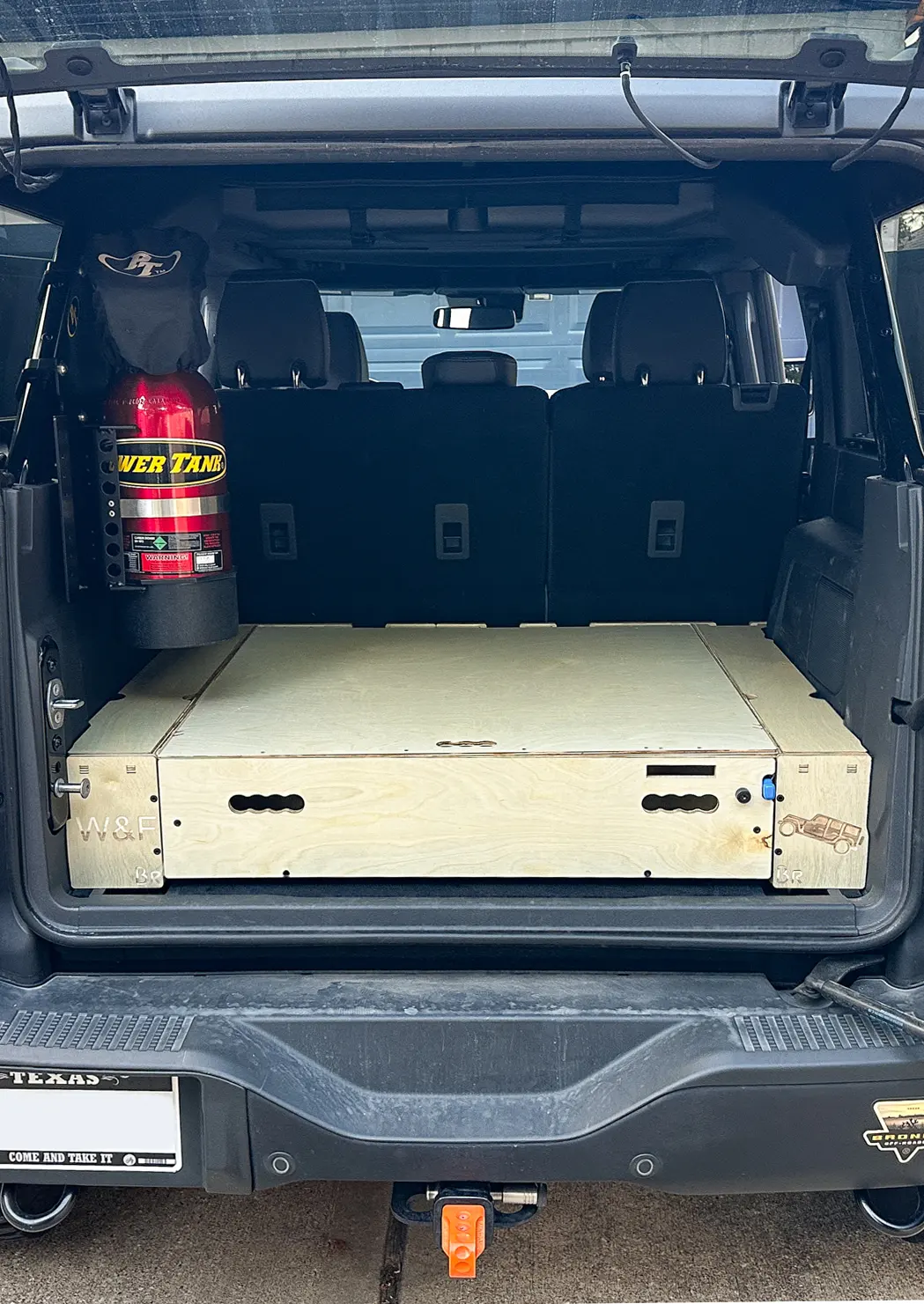 Storage & Camping System For Ford Bronco 6th Gen 4 -doors 2021+