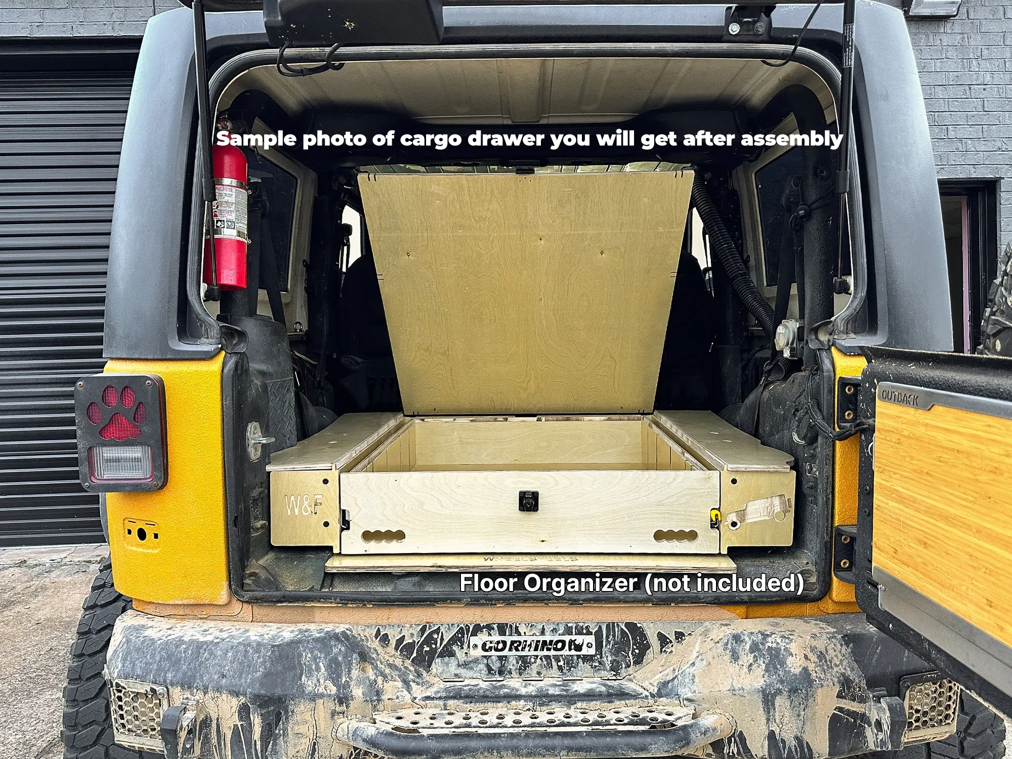 Diy cargo drawer