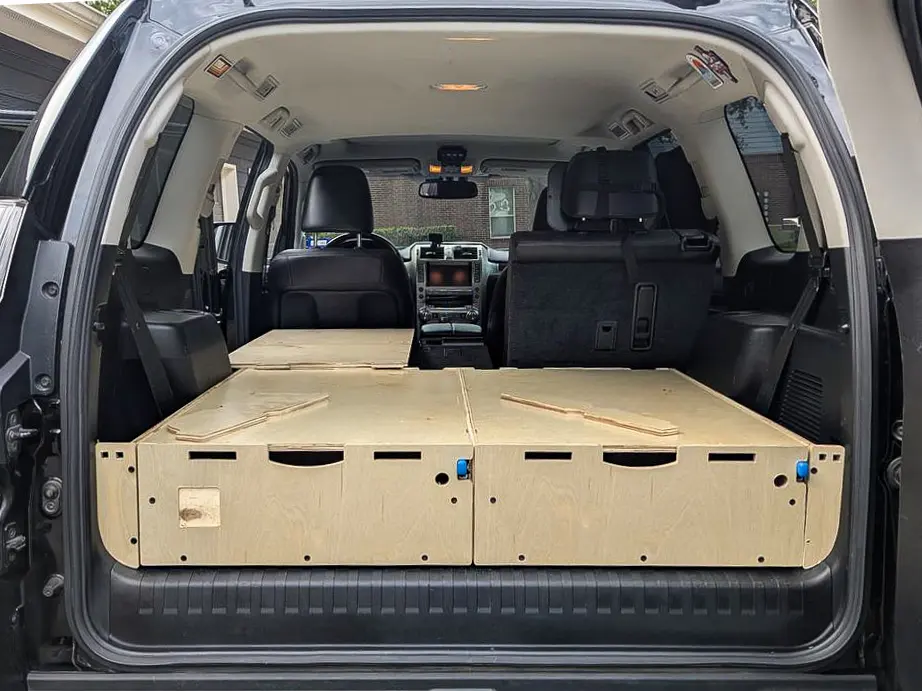 Lexus gx460 storage system
