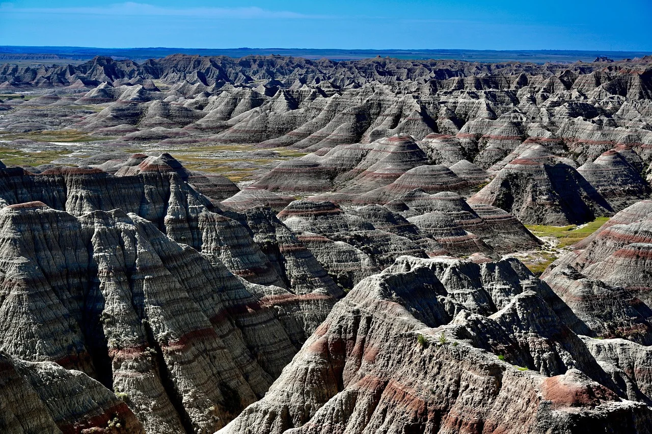 Badlands national park nature
