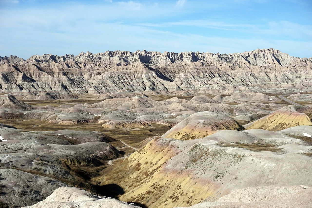 Interesting badlands