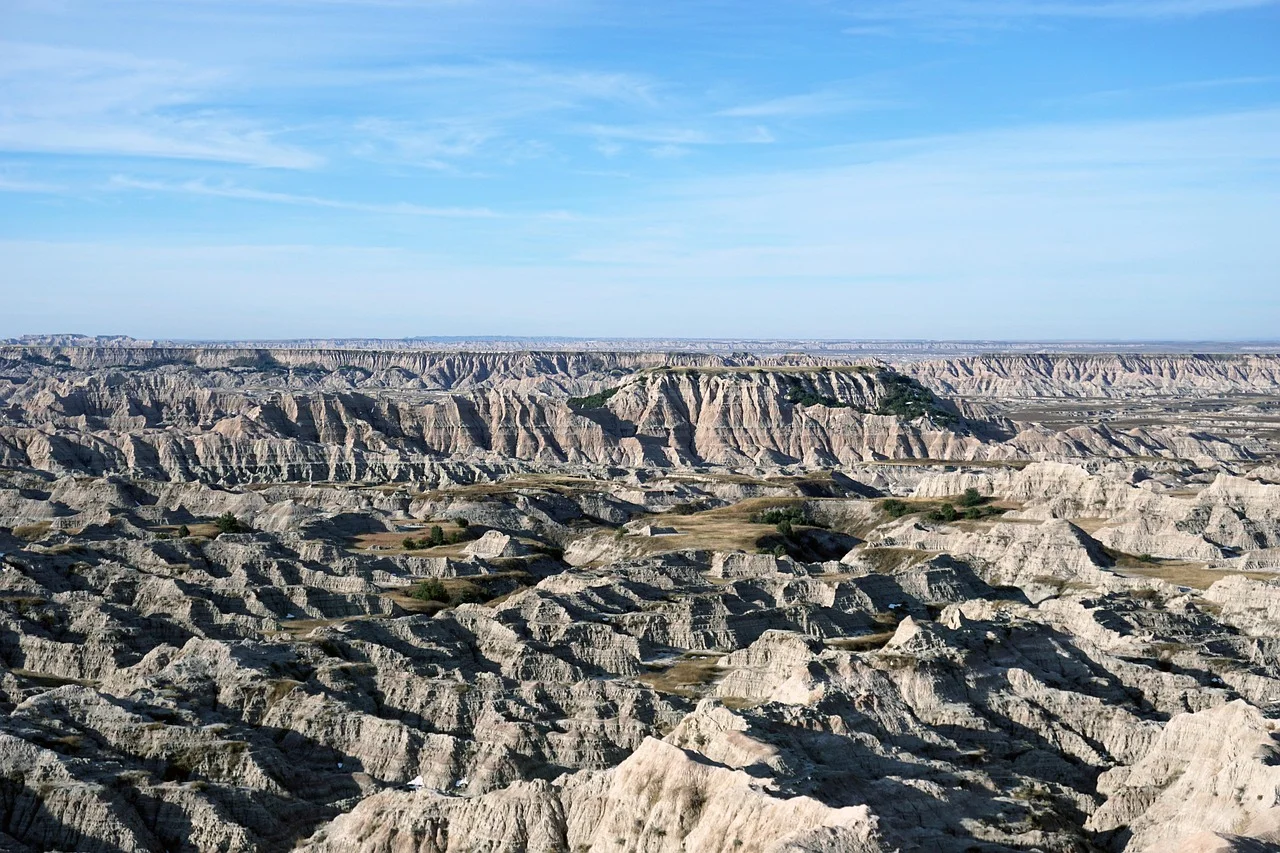 Interesting badlands