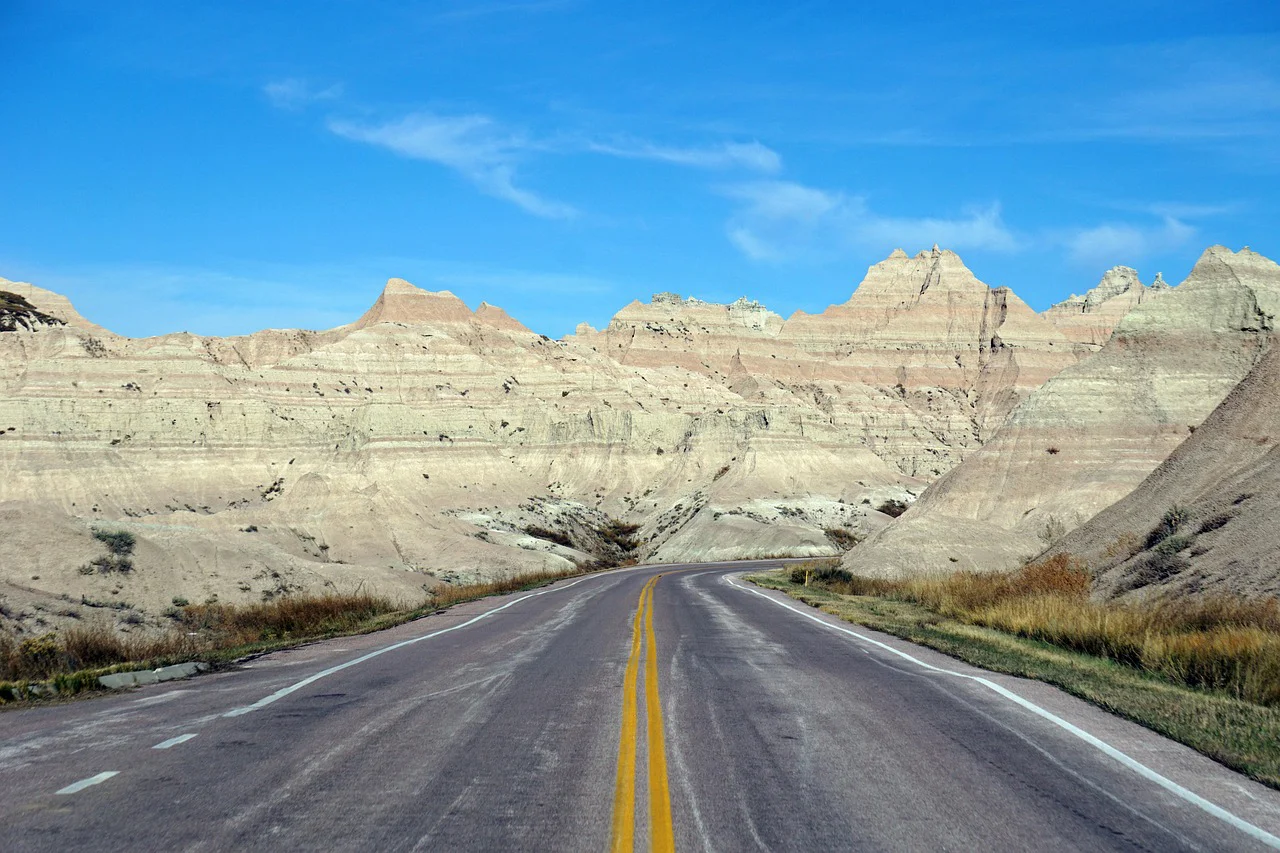 Badlands road